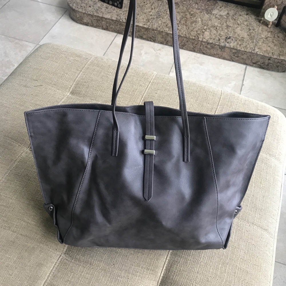 Banana republic gray tote
